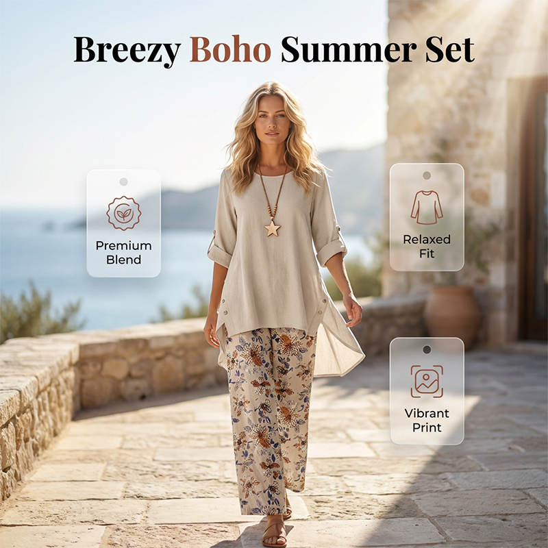 👚 50% OFF NOW! 🌿 Women's Cotton Linen Half Sleeve Top – Breathable & lightweight – Perfect for summer, office or casual days – relaxed fit with natural texture 🌸✨