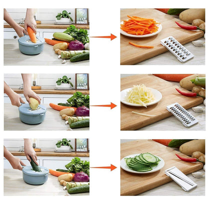 🎁Hot Sale 49% OFF⏳12-IN-1 Multi-Function Food Chopper