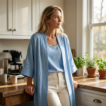 Women's Tank Top & Cardigan 2-Piece Set
