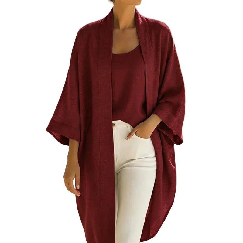 Women's Tank Top & Cardigan 2-Piece Set