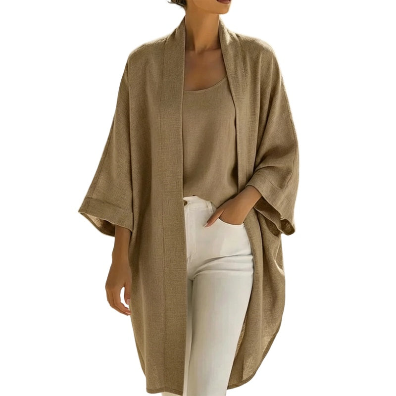 Women's Tank Top & Cardigan 2-Piece Set
