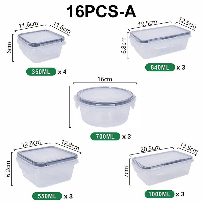 🔥🥡 50% OFF! Food Storage Container Set – multiple sizes, leak-proof, reusable – keep food fresh longer. 💪🧊