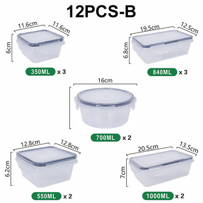 🔥🥡 50% OFF! Food Storage Container Set – multiple sizes, leak-proof, reusable – keep food fresh longer. 💪🧊