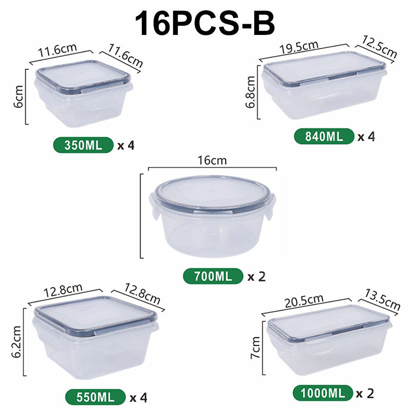 🔥🥡 50% OFF! Food Storage Container Set – multiple sizes, leak-proof, reusable – keep food fresh longer. 💪🧊