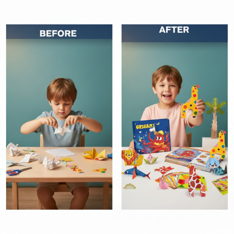 Children's Educational DIY Origami Craft
