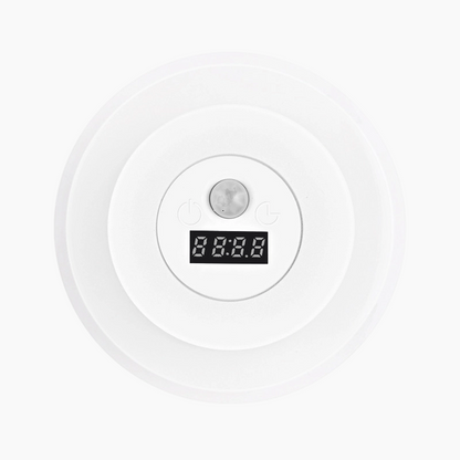 Smart LED Clock Night Light with Motion Sensor