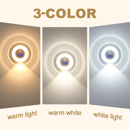 Smart LED Clock Night Light with Motion Sensor
