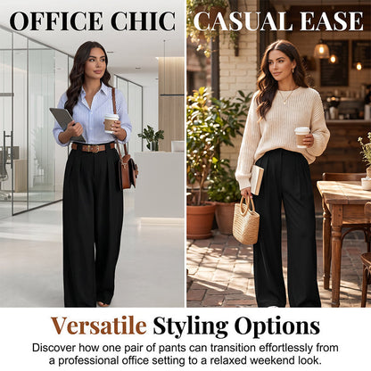 Women’s High Waisted Wide Leg Pants