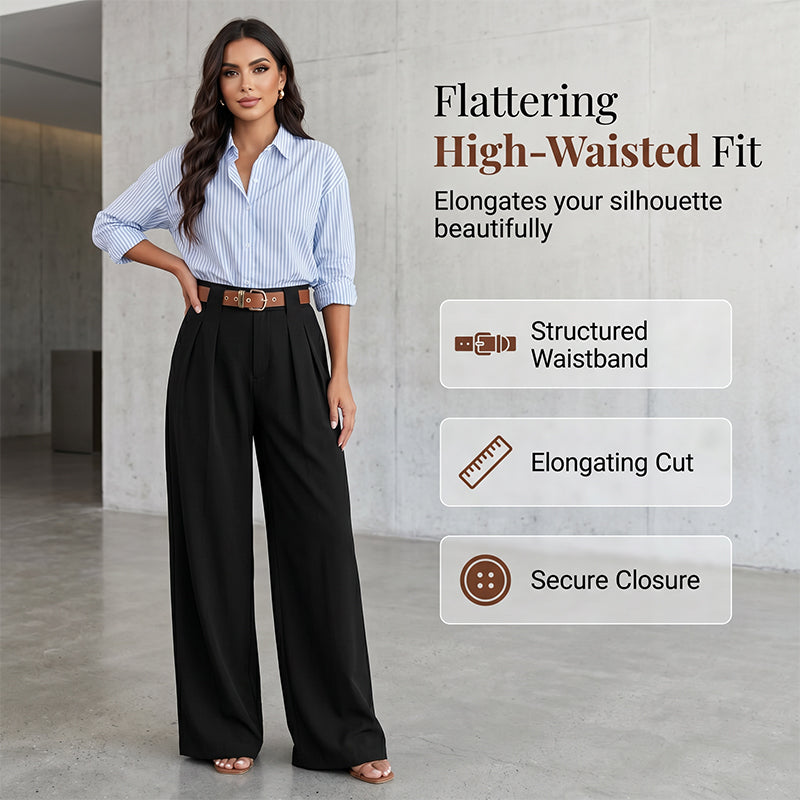 Women’s High Waisted Wide Leg Pants