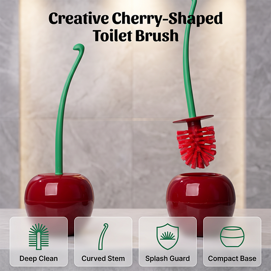 Creative Cherry-Shaped Toilet Brush
