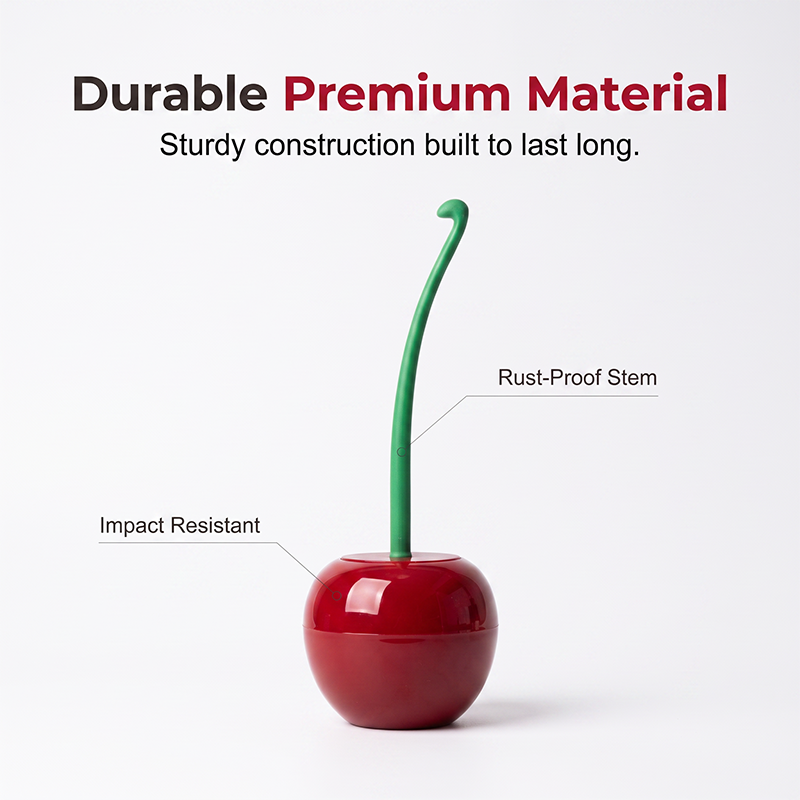 Creative Cherry-Shaped Toilet Brush