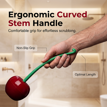 Creative Cherry-Shaped Toilet Brush
