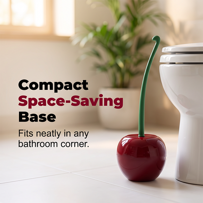 Creative Cherry-Shaped Toilet Brush