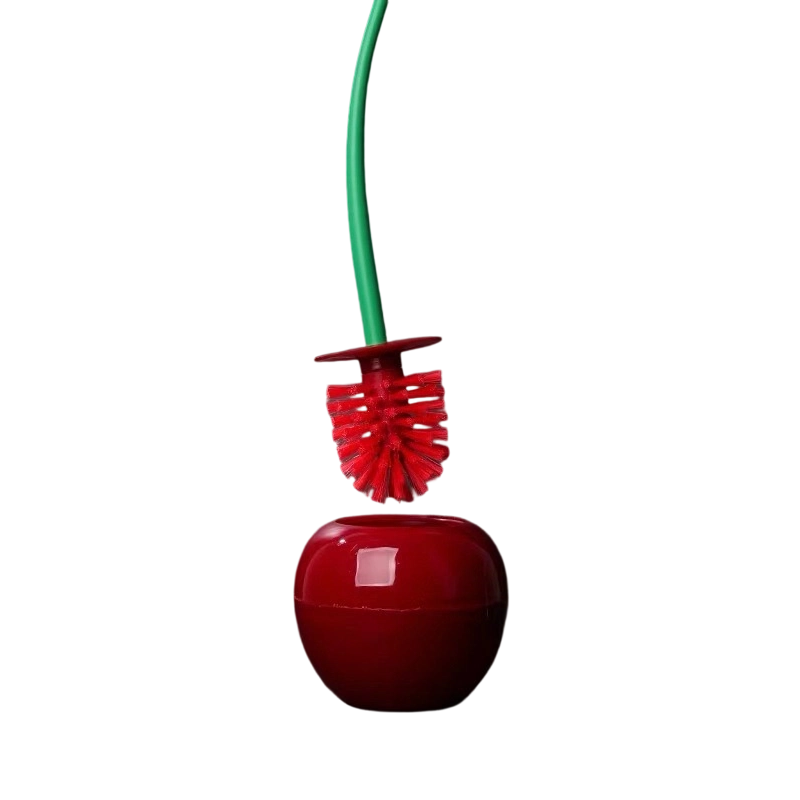 Creative Cherry-Shaped Toilet Brush