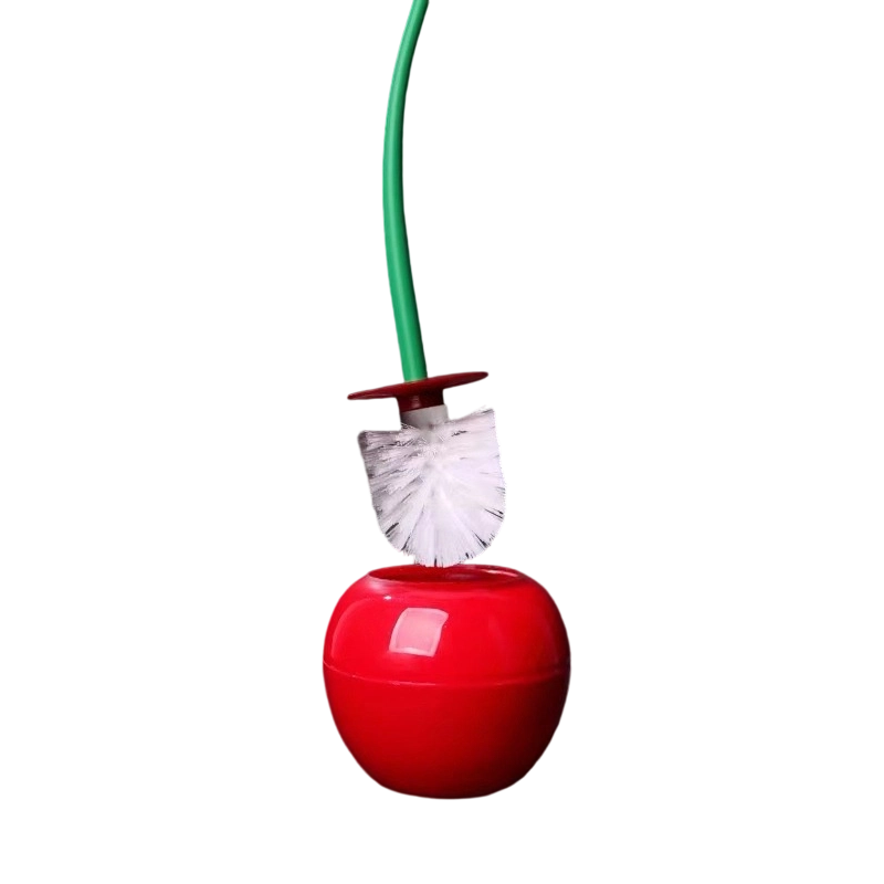 Creative Cherry-Shaped Toilet Brush