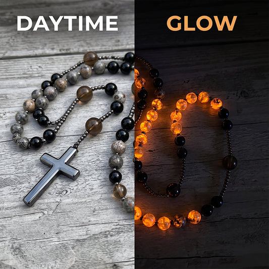 Retro Necklace with Cross Pendant