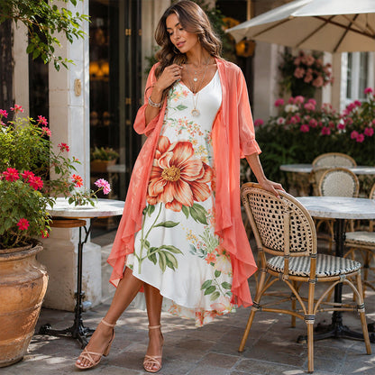 Flowing Indian Style Large Swing Dress