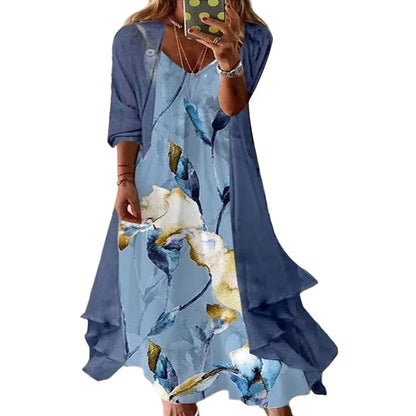 Flowing Indian Style Large Swing Dress