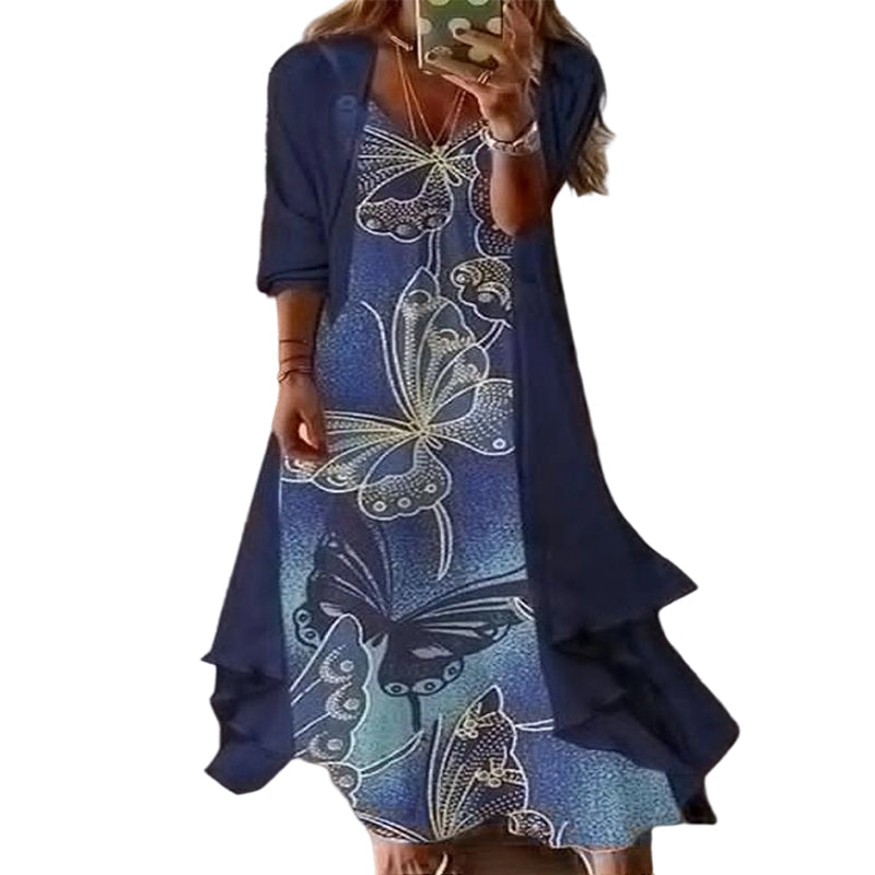 Flowing Indian Style Large Swing Dress