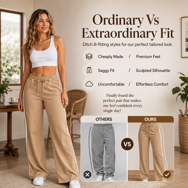 🌸 49% OFF NOW!Women's High Waisted Straight Leg Pants