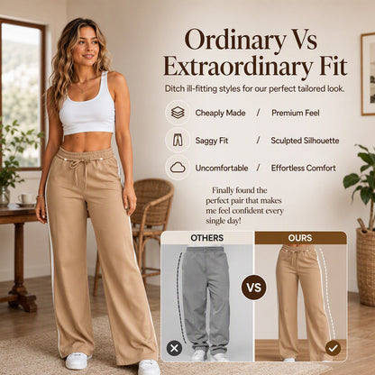 🌸 49% OFF NOW!Women's High Waisted Straight Leg Pants
