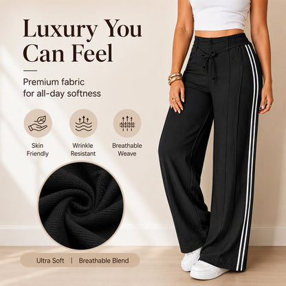⏰Last Day Sale 54% Off 💃 Women's Wide-Leg Drawstring Pants