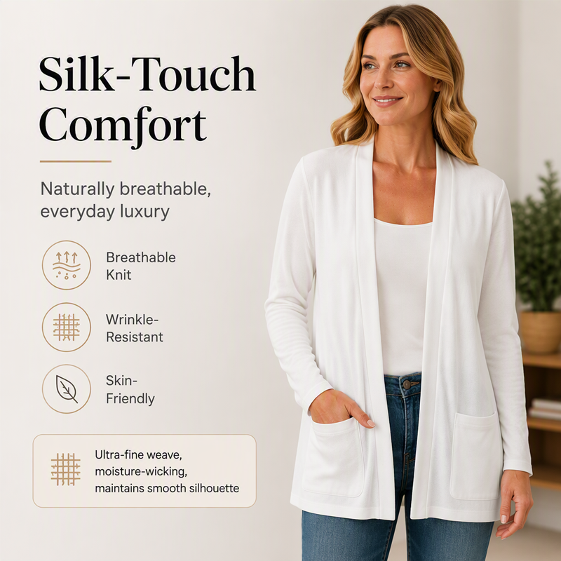 🍁New Fall Collection-Women's Casual Open Front Cardigan with Pockets