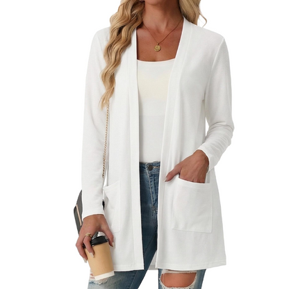 🍁New Fall Collection-Women's Casual Open Front Cardigan with Pockets
