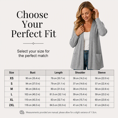 🍁New Fall Collection-Women's Casual Open Front Cardigan with Pockets