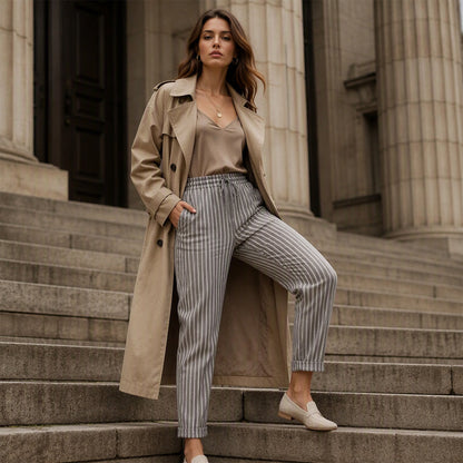 🍂 Women's Cotton Linen Loose Pants – Relaxed Comfort & Effortless Autumn Style