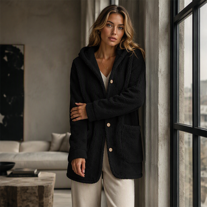 🌸 49% OFF NOW!Women's Cozy Warm Hooded Jacket