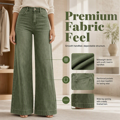 Hot Sale 49% OFF👖 Women's Leg-Lengthening Wide-Leg Jeans