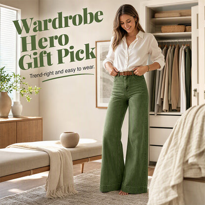 Hot Sale 49% OFF👖 Women's Leg-Lengthening Wide-Leg Jeans