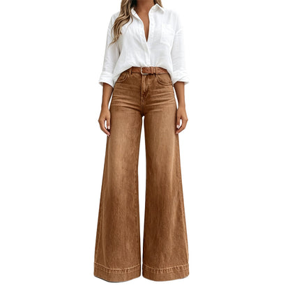 Hot Sale 49% OFF👖 Women's Leg-Lengthening Wide-Leg Jeans