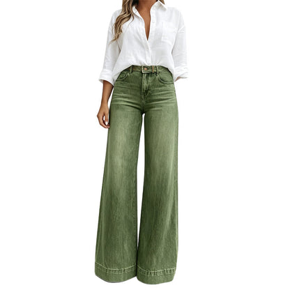 Hot Sale 49% OFF👖 Women's Leg-Lengthening Wide-Leg Jeans