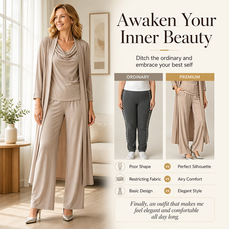 ⌛Limited-Time Offer-👗✨Women's Casual Elegant 3-Piece Set