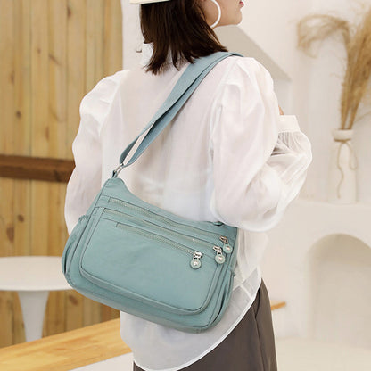 📢📢50% OFF !! ⏰Lightweight Multi-Pocket Nylon Crossbody Bag