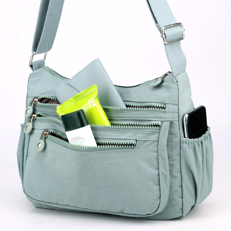 📢📢50% OFF !! ⏰Lightweight Multi-Pocket Nylon Crossbody Bag