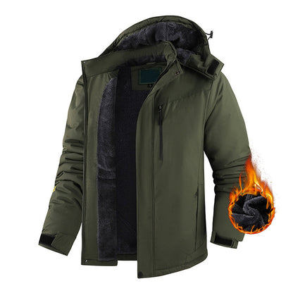 Windproof Winter Shell Jacket