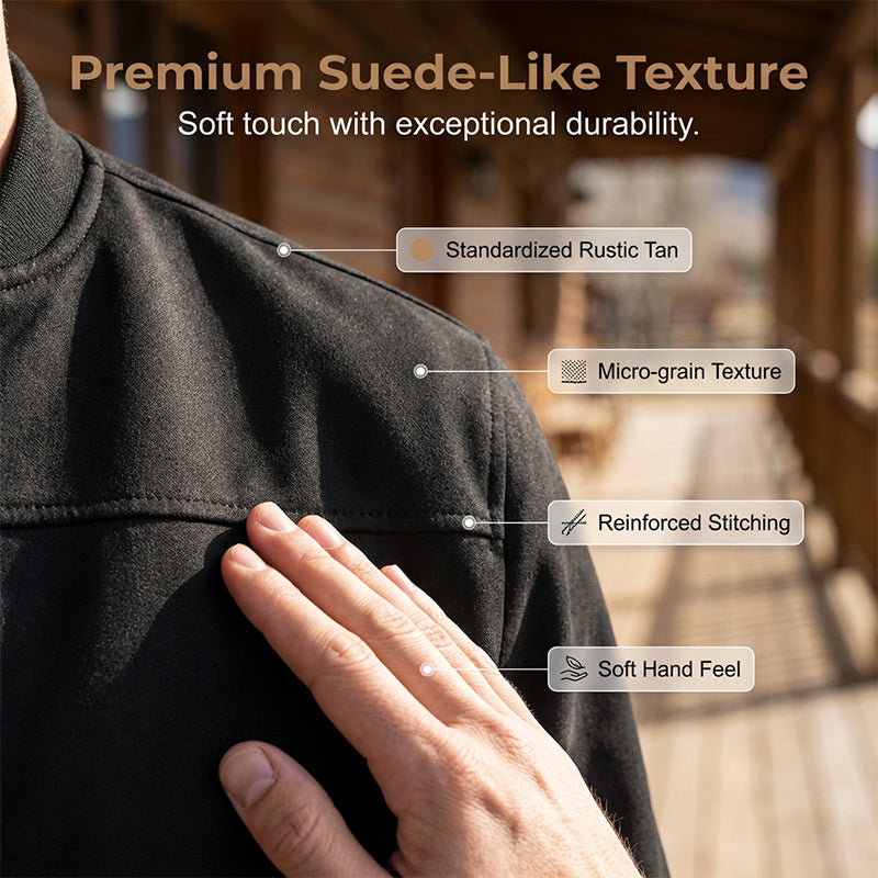 Men's Classic Bomber Jacket with Zip Front