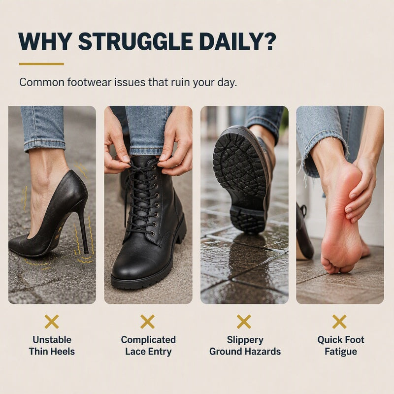 Slip-Resistant Ankle Boots