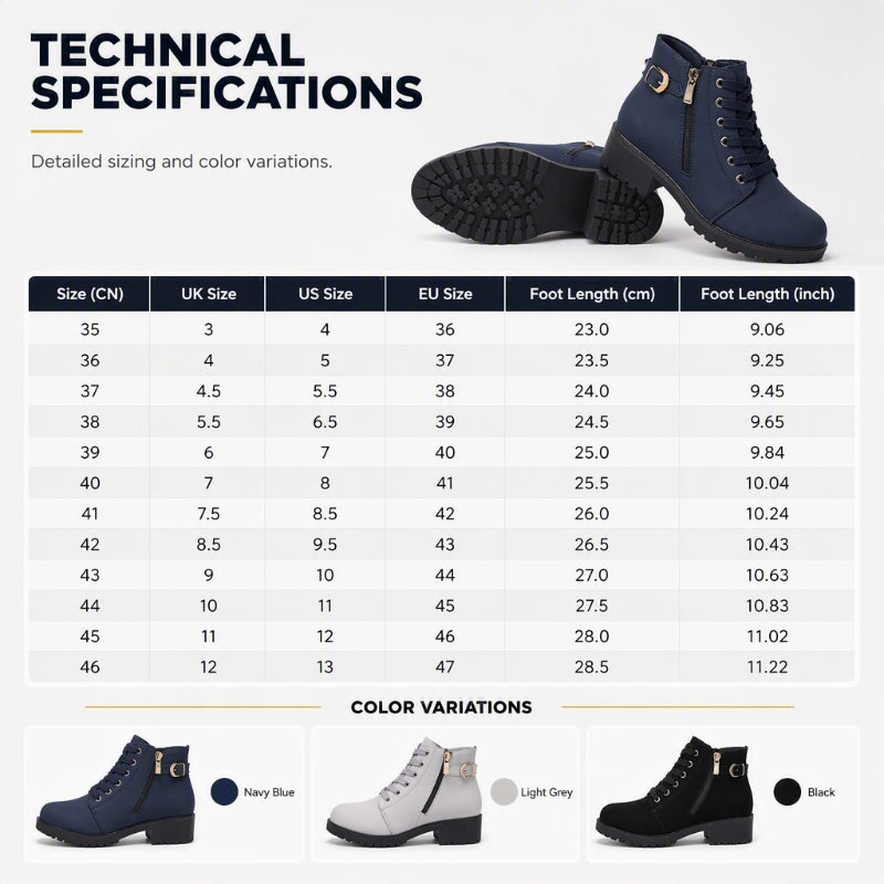 Slip-Resistant Ankle Boots
