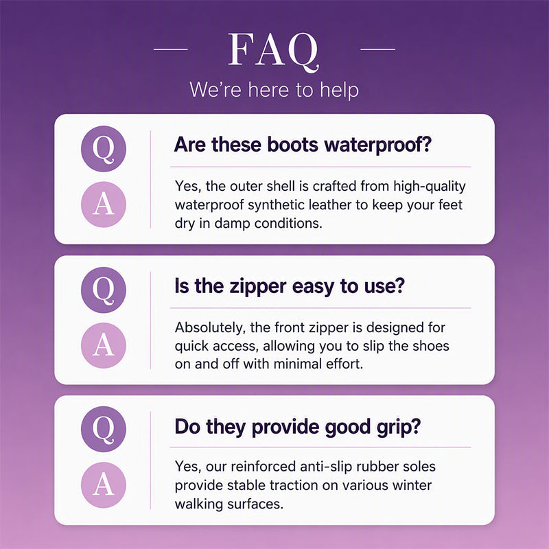 Women's Retro Waterproof Warm Snow Boots
