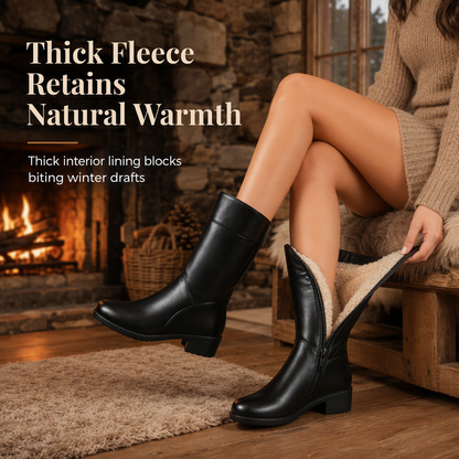 Women's Fleece-Lined Winter Martin Boots