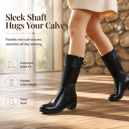 Women's Fleece-Lined Winter Martin Boots