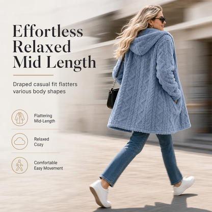 👚✨Women's Casual Plush Solid Color Cardigan✨𝘉𝘶𝘺 𝘢𝘯𝘺 2 𝘢𝘯𝘥 𝘨𝘦𝘵 𝘢𝘯 𝘦𝘹𝘵𝘳𝘢 8% 𝘥𝘪𝘴𝘤𝘰𝘶𝘯𝘵