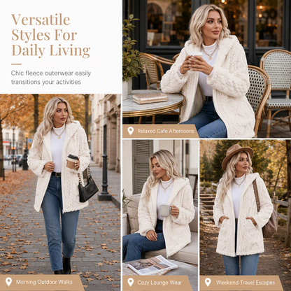 👚✨Women's Casual Plush Solid Color Cardigan✨𝘉𝘶𝘺 𝘢𝘯𝘺 2 𝘢𝘯𝘥 𝘨𝘦𝘵 𝘢𝘯 𝘦𝘹𝘵𝘳𝘢 8% 𝘥𝘪𝘴𝘤𝘰𝘶𝘯𝘵