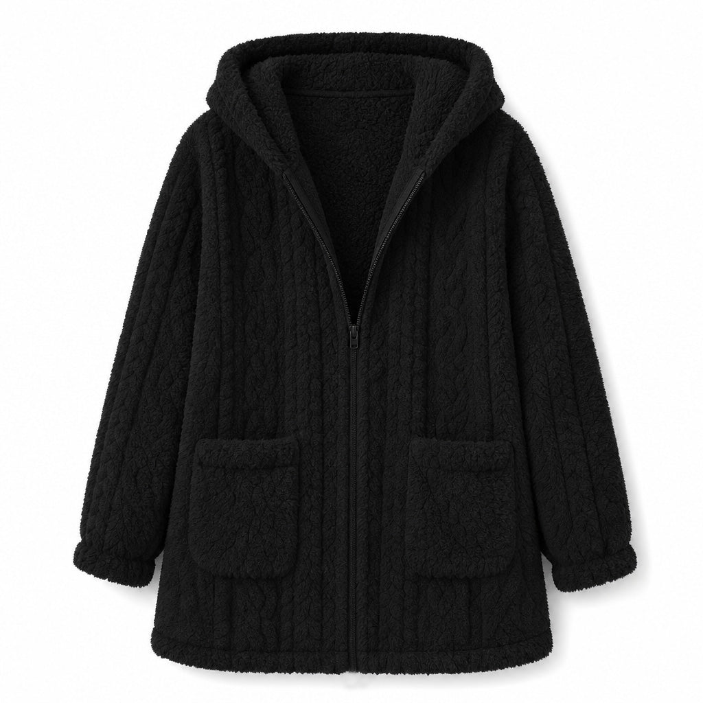 👚✨Women's Casual Plush Solid Color Cardigan✨𝘉𝘶𝘺 𝘢𝘯𝘺 2 𝘢𝘯𝘥 𝘨𝘦𝘵 𝘢𝘯 𝘦𝘹𝘵𝘳𝘢 8% 𝘥𝘪𝘴𝘤𝘰𝘶𝘯𝘵