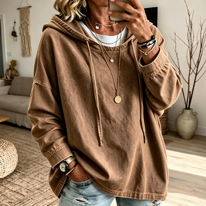 🌸Hot Sale 50% OFF💖Women's Casual Denim Hoodie