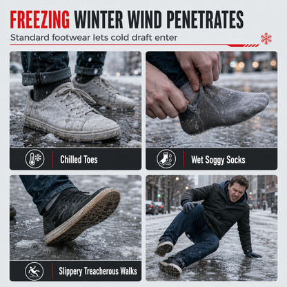 🎉This Week's Special Sales - 49% OFF✨Women's High‑Top Winter Snow Boots, Waterproof Non‑Slip Tall Boots with Thick Plush Lining & Thick Sole for Outdoor Snowy Days👢